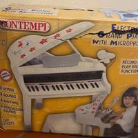 Bontempi electronic grand piano con microfono