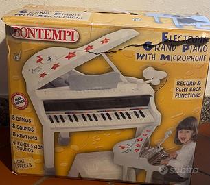 Bontempi electronic grand piano con microfono