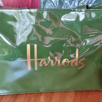 Borsa Harrods verde originale