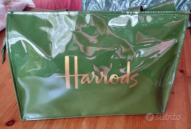 Borsa Harrods verde originale