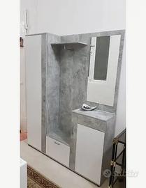 NUOVO mobile ingresso specchio appendiabiti entrat