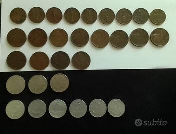 Monete e medaglie antiche + di 100 Pz.