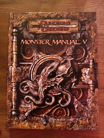 Monster Manual V Dungeons & Dragons D&D 3.5 Eng