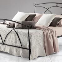 Letto matrimoniale in ferro battuto