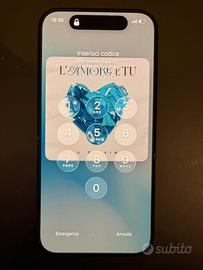 Iphone 15 pro blue titanium