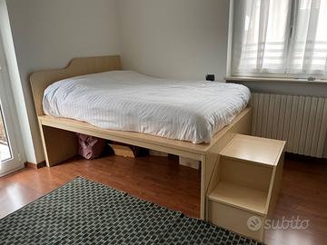 Struttura soppalco per letto/scrivania