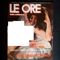 LE ORE n. 51 1975 GLORIA GUIDA Lina Romay