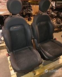 Interni fiat 500 x pelle e tessuto