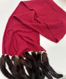 Sciarpa pelliccia di visone