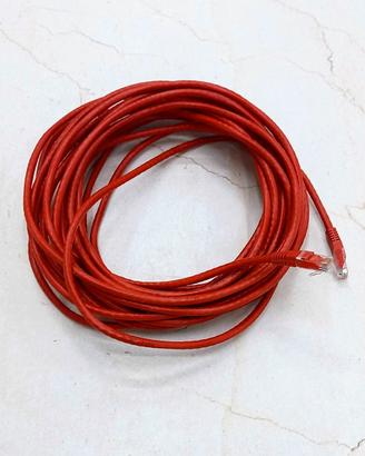 Cavo Ethernet Cat 6. Lunghezza 10 metri. conduttor