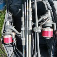 Kit completo carpfishing semi nuovo