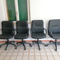 Poltroncine da ufficio con rotelle