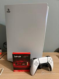 Ps5 fat+dualsense con modifica TMR+ ssd 1 tb