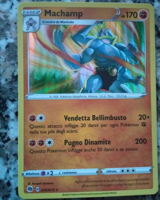 carta Pokémon Machamp - Futuri Campioni