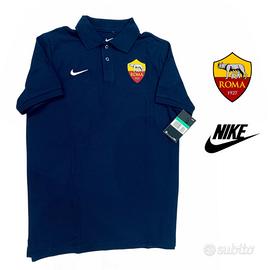 ✅🟡🔴 MAGLIA POLO RAGAZZO AS ROMA 2015 NIKE NUOVA