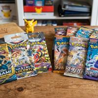 Pokemon pacchetti ri-sigillati