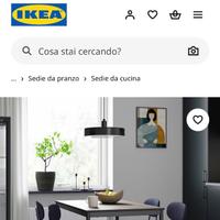 Materasso e sedie tessili Ikea nuove