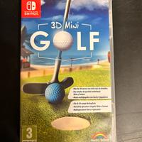 3D mini golf Nintendo switch