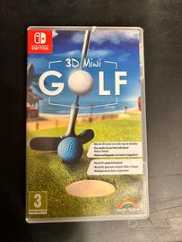 3D mini golf Nintendo switch