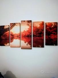 Quadro Canvas 5 pezzi 