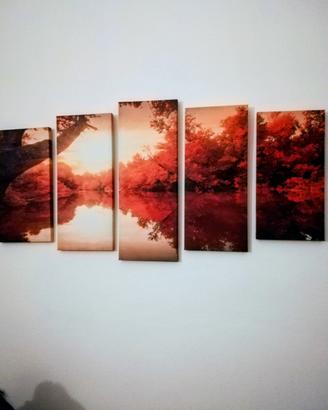 Quadro Canvas 5 pezzi 