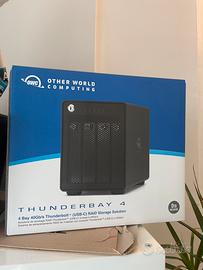 OWC Thunderbay 4 Raid con 4 vani per HDD 3,5 e SSD