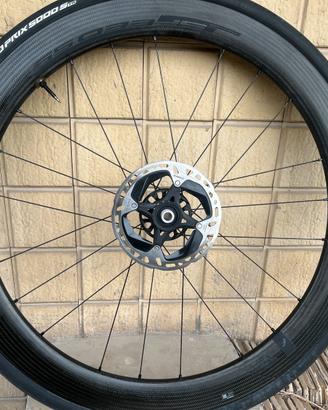 Ruote carbonio Fulcrum Speed Cmptz DB+dischi-
