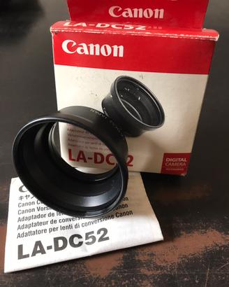 Canon adattatore lenti LA-DC52 NUOVO