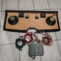 Impianto stereo Peugeot 106/ampl Venduto. 