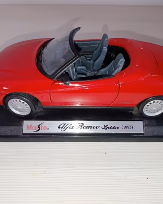 Alfa Romeo Spider 1/18 Maisto Auto Vintage 