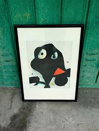 JOAN MIRÒ - Fotolitografia "Tête I" ed. Seat 1974