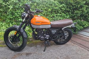 BRIXTON FELSBERG 125cc ARANCIO/GRIGIO+ABS