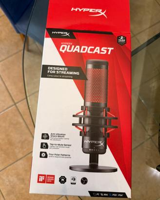microfono hyperx quadcast