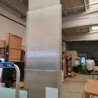 4 pannelli in policarbonato alveolare