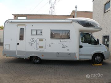 CAMPER MANSARDATO MOBILVETTA USATO 2010 IVECO