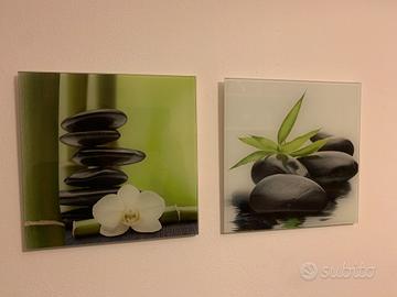 Quadri in vetro 30x30 Glassart