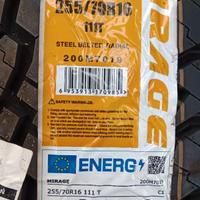 Ruota completa con cerchio 255/70 R16