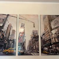 Quadri New York – 3 pannelli
