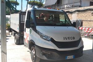 Iveco Daily C 14 cassone ribaltabile e gru Fassi