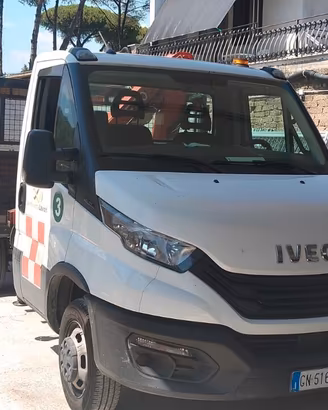 Iveco Daily C 14 cassone ribaltabile e gru Fassi