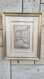 QUADRO ARGENTO 925. FUORIGROTTA.