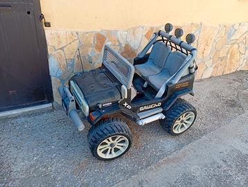 PEG PEREGO GAUCHO JEEP ELETTRICA MACCHININA AUTO