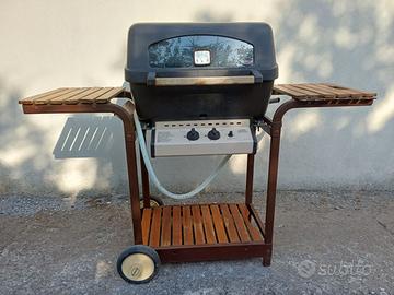 Barbecue pietra lavica a gas