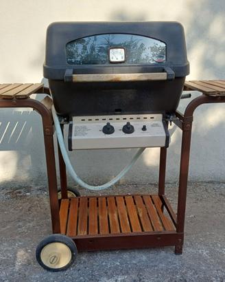 Barbecue pietra lavica a gas