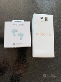 Telefono motorola g 17 + cuffie moto buds