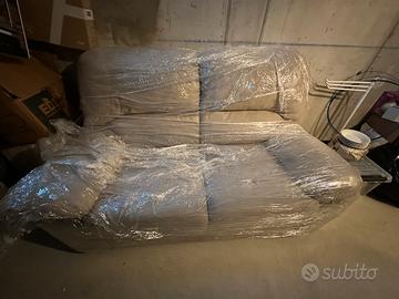 Divano letto tessuto 2 posti