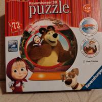 Ravens burger 3D puzzle Masha