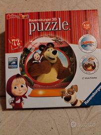 Ravens burger 3D puzzle Masha