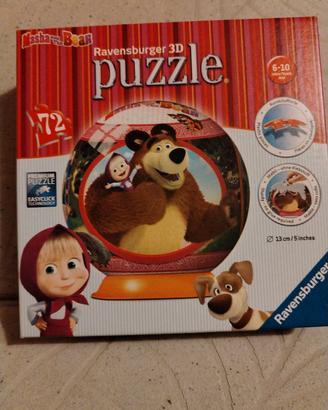 Ravens burger 3D puzzle Masha