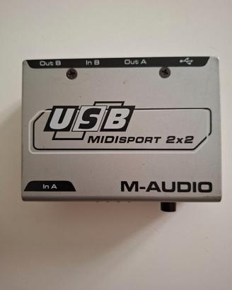 MIDI USB M-audio MIDISPORT 2X2